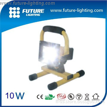 CE & ROHS 10W rechargeable led flood light